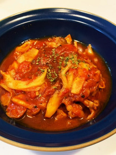 鶏肉ときのこのスパイシートマト煮込み-レシピのメイン写真
