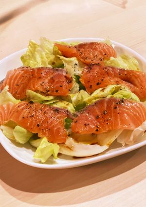 サーモンのカルパッチョ-レシピのメイン写真