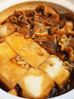 今半すき焼きのたれで作る、絶品肉豆腐-レシピのメイン写真
