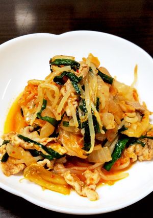 たっぷり野菜の豚キムチ-レシピのメイン写真