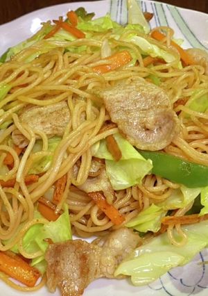 カレー風味の焼きそば-レシピのメイン写真