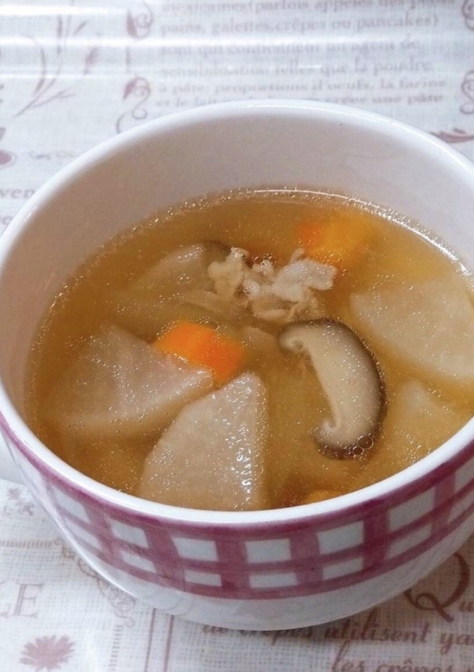 電気圧力鍋で作る和風とろとろ野菜スープ-レシピのメイン写真