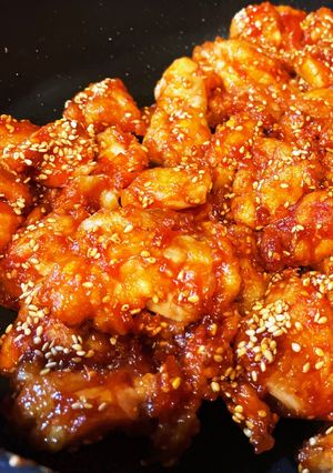 韓国人の自家製ヤンニョムチキン-レシピのメイン写真