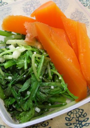春菊のチーズ和え-レシピのメイン写真