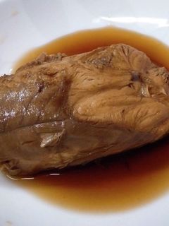 むきさめの煮付け-レシピのメイン写真