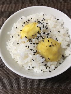 秋の味覚♪栗ごはん-レシピのメイン写真