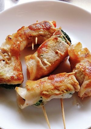☆豚バラと野菜たっぷりチーズ巻き☆-レシピのメイン写真