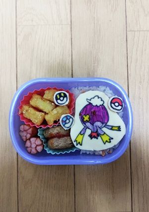 お弁当 ポケモンキャラ オブアート⑦-レシピのメイン写真