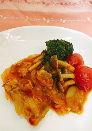 アクアパッツァのアレンジ赤魚簡単トマト煮-レシピのメイン写真
