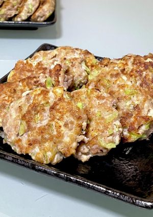 息子が喜ぶ…肉せんべい♡豆腐入り-レシピのメイン写真