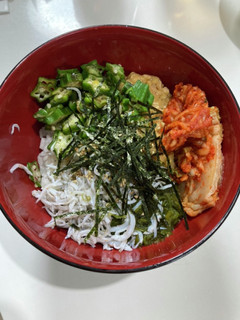 しらすとネバネバ丼ぶり-レシピのメイン写真