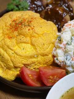 スフレオムライス-レシピのメイン写真