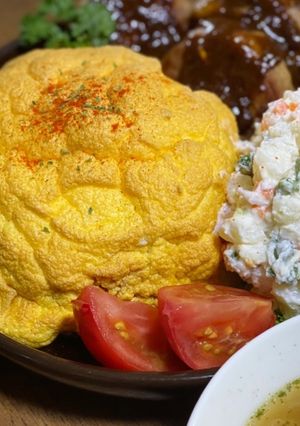 スフレオムライス-レシピのメイン写真