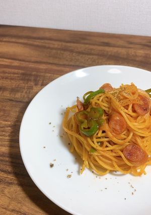 誰でも簡単！おしゃれなナポリタン-レシピのメイン写真