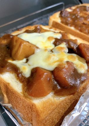 カレートースト-レシピのメイン写真