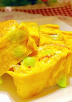 ＊枝豆とカニカマの彩り玉子焼き＊-レシピのメイン写真