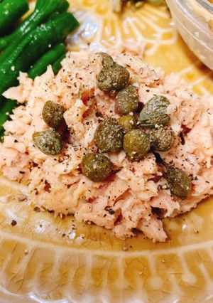付け合わせに♪ツナのケーパーのせ-レシピのメイン写真
