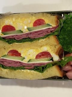 パストラミビーフサンド弁当-レシピのメイン写真