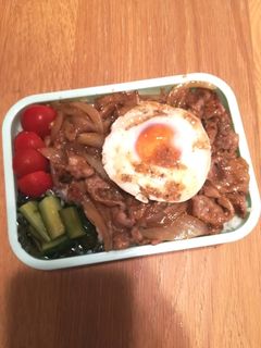高校生の焼肉弁当 2021.10.07-レシピのメイン写真