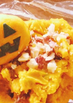 ハロウィン・sweetかぼちゃのサラダ♪-レシピのメイン写真