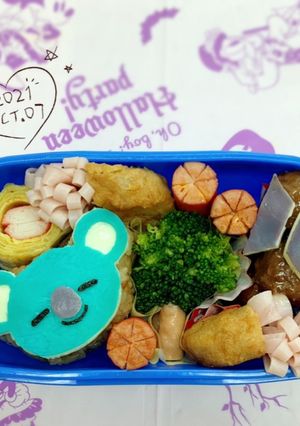 BTS〜BT21〜KOYA、キャラ弁-レシピのメイン写真