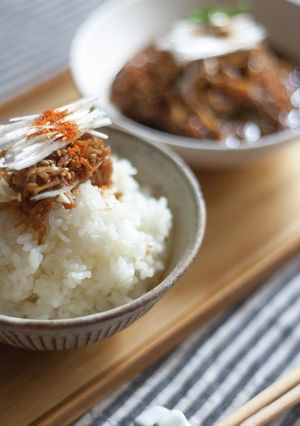 激辛なめたけ-レシピのメイン写真