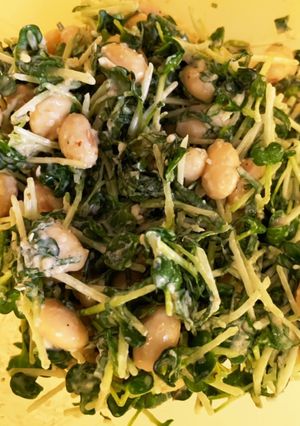 大豆と貝割れ大根の塩麹和え-レシピのメイン写真