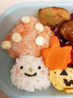 きのこ キャラ弁 秋おべんとう-レシピのメイン写真