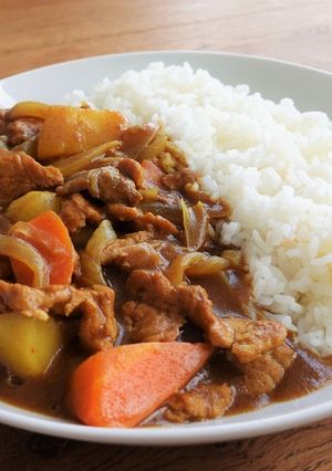 ヘルシーな肉不使用　大豆ミートのカレー-レシピのメイン写真