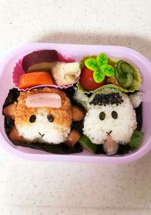 プイプイモルカー弁当(ポテトとシロモ)-レシピのメイン写真