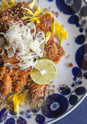 鰤の香味揚げ～黒七味胡麻風味～-レシピのメイン写真