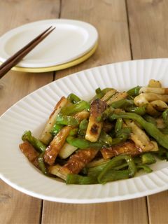 簡単♪ちくわとピーマンの青椒肉絲風-レシピのメイン写真