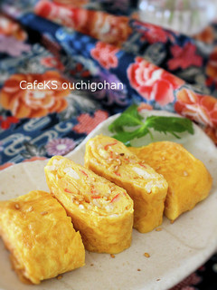 卵焼きバリエ*カニカマ入り中華風-レシピのメイン写真
