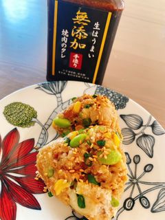 無添加焼肉のたれで オートミールおにぎり-レシピのメイン写真