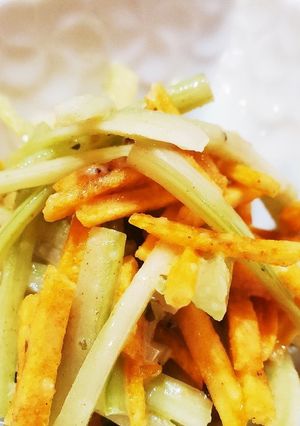 ☆セロリとカラムーチョのおもしろ前菜☆-レシピのメイン写真