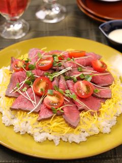 ローストビーフちらし寿司-レシピのメイン写真