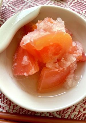 トマトと大根の甘酢和え-レシピのメイン写真