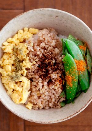 三色鶏そぼろご飯-レシピのメイン写真