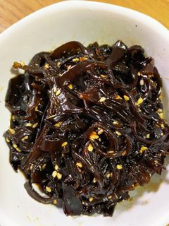 コリコリ美味しい きくらげの佃煮-レシピのメイン写真