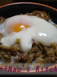 ◎合挽き肉で簡単どんぶり◎-レシピのメイン写真