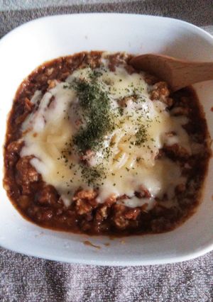 簡単!サボり飯!キーマカレーオートミール-レシピのメイン写真