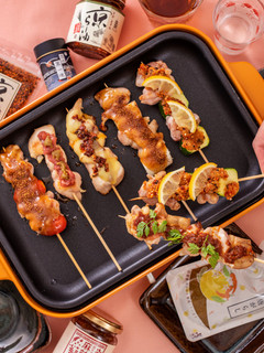 ホットプレート焼き鳥-レシピのメイン写真