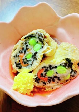 ひじきを使ったすりみ稲荷-レシピのメイン写真