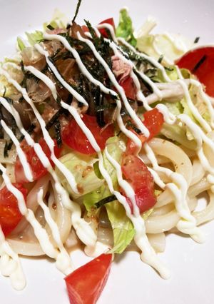 ガストサラダうどん-レシピのメイン写真