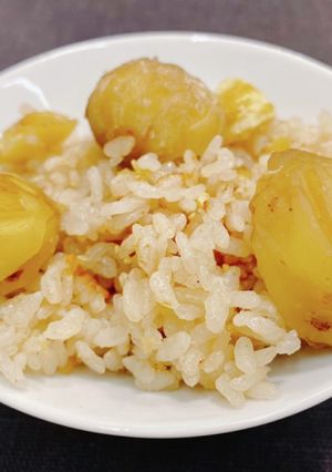 宗田だしの栗ご飯-レシピのメイン写真