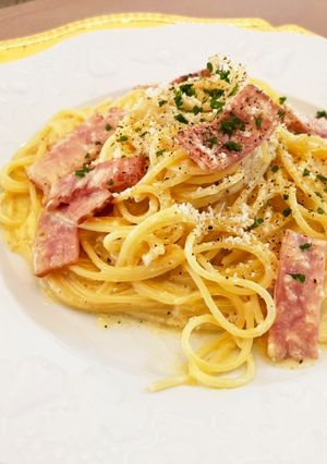 絶品♡1番美味しいカルボナーラ-レシピのメイン写真