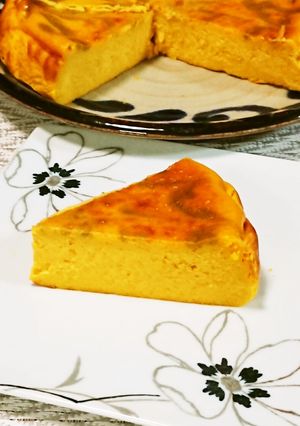かぼちゃチーズケーキ-レシピのメイン写真