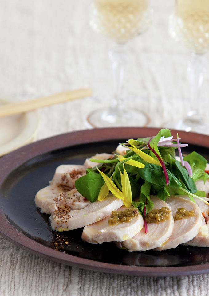 自家製鶏ハムと４種のスパイス-レシピのメイン写真