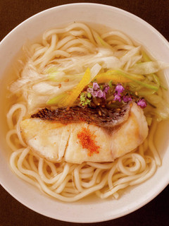 鯛と白葱のにゅうめん-レシピのメイン写真