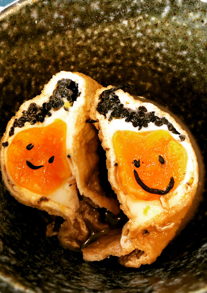 ひじきと卵の袋煮-レシピのメイン写真